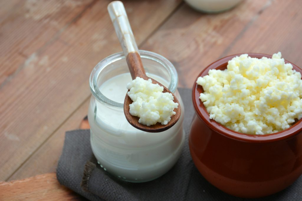 Iogurte à base de kefir